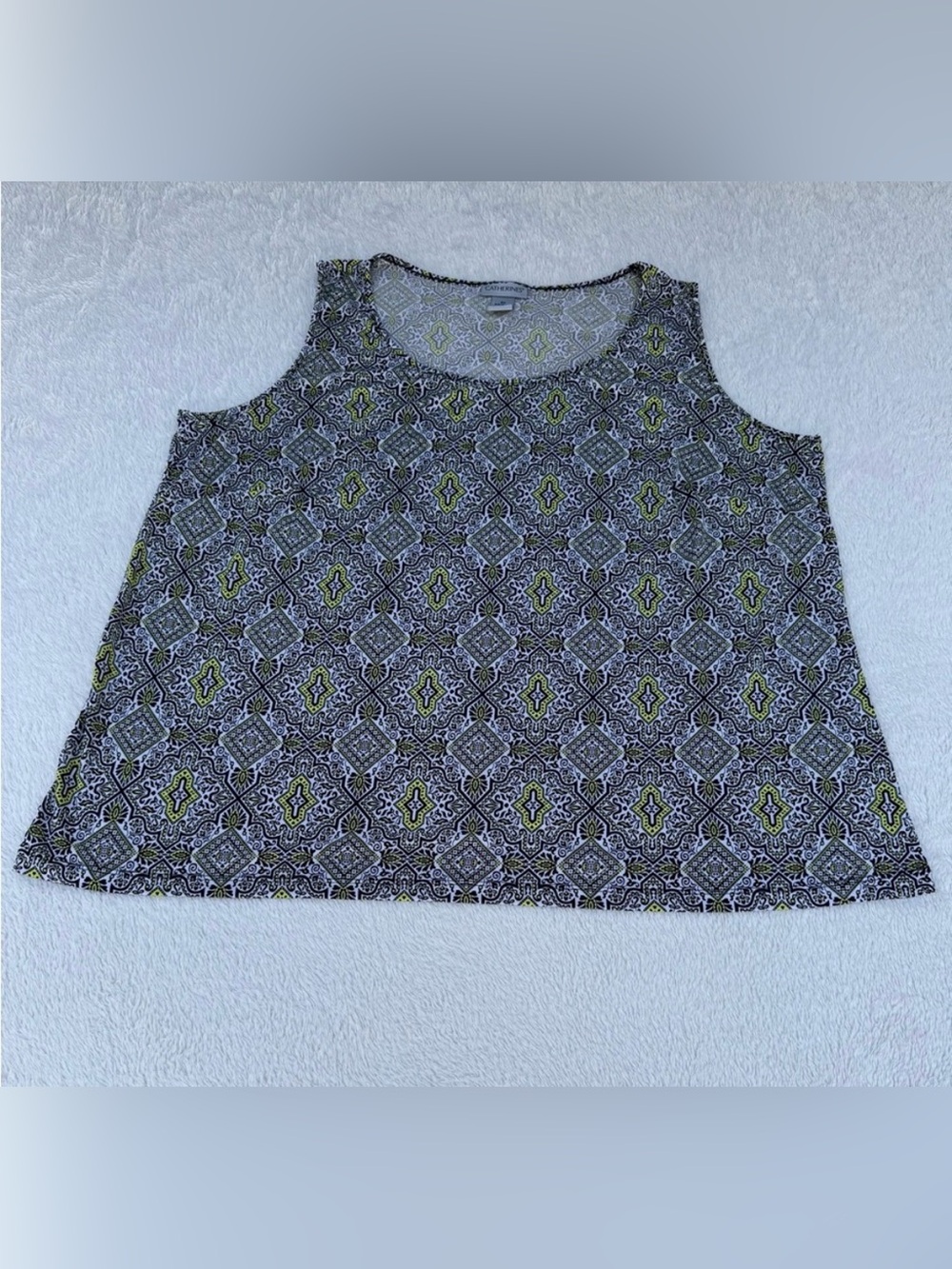 Catherine’s Tank Top Size 2X Multicolor